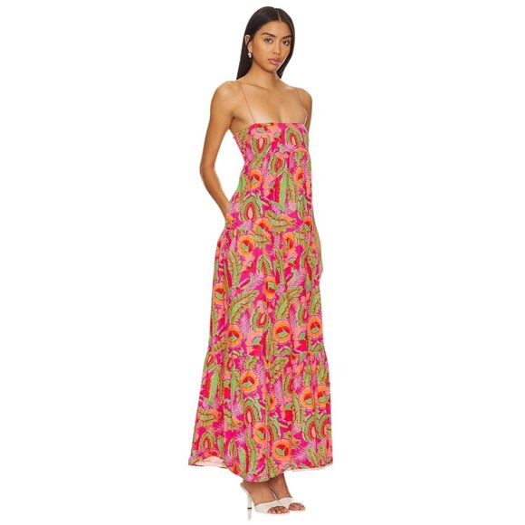 Show Me Your Mumu Long Weekend Maxi Dress in Paradise Palms XLarge New Womens - Picture 3 of 13